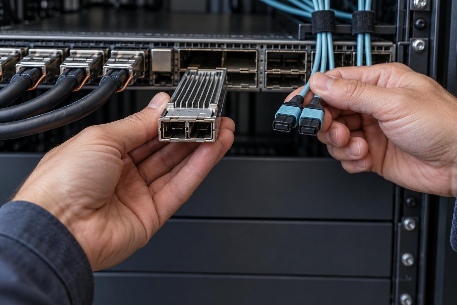 DAC, AOC, LPO and CPO: Choosing Optics for AI Fabrics