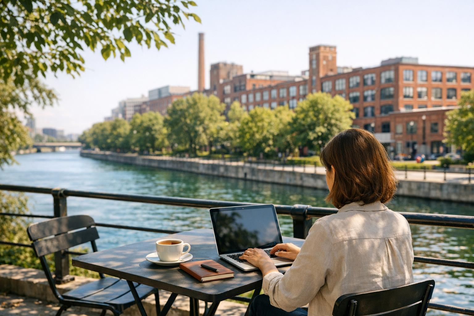 Outdoor Workspaces in Griffintown and Lachine Canal
