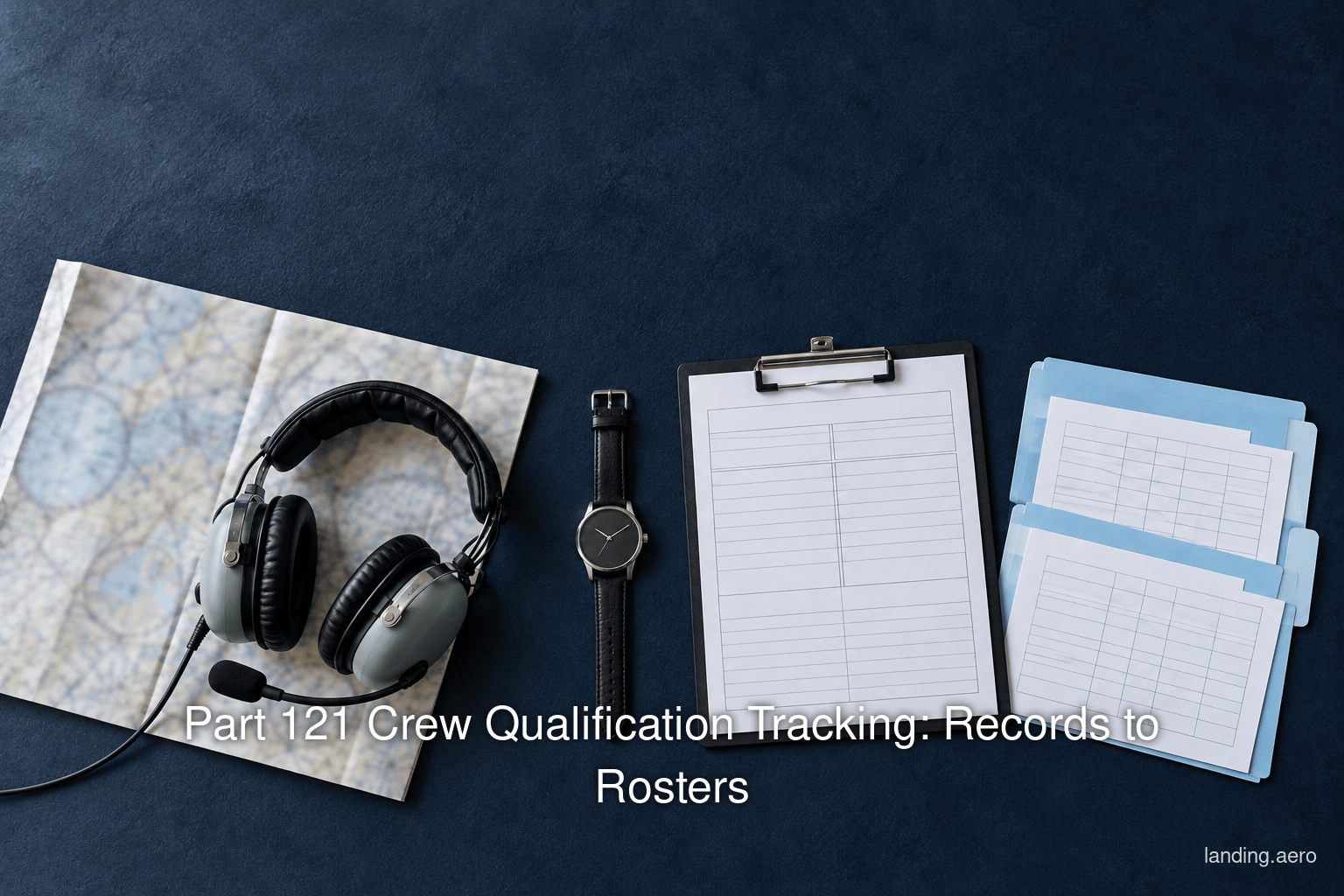 Part 121 Crew Qualification Tracking: Records to Rosters