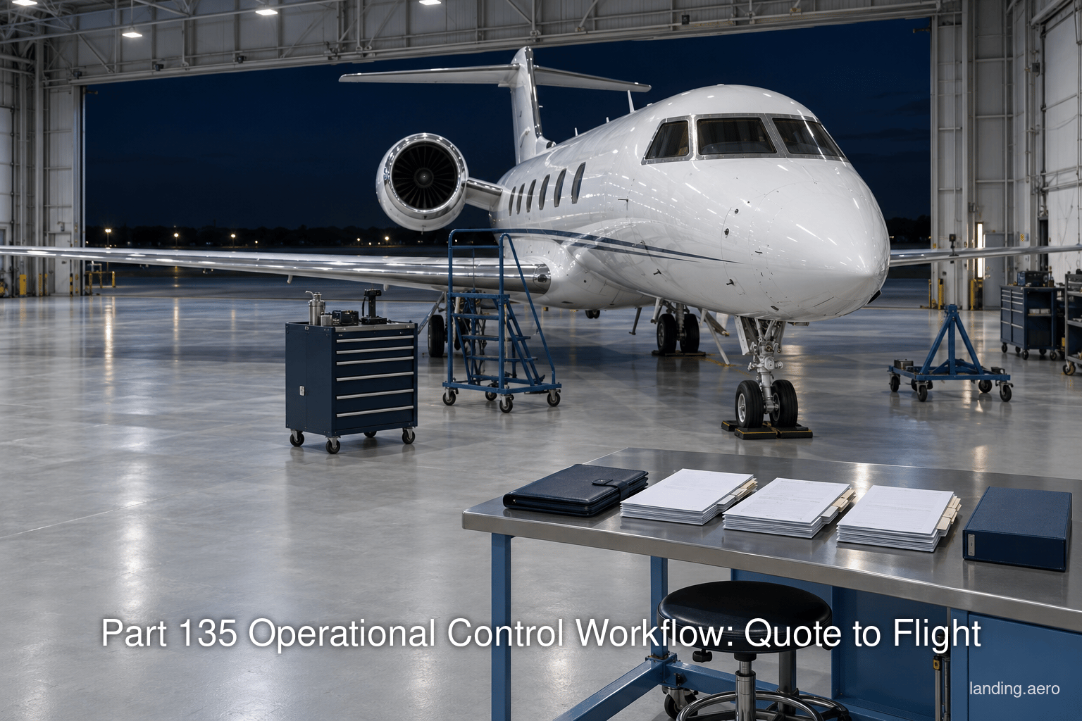 Part 135 Operational Control Workflow: Quote to Flight
