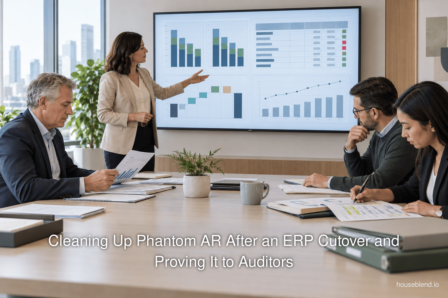 Cleaning Up Phantom AR After an ERP Cutover and Proving It to Auditors