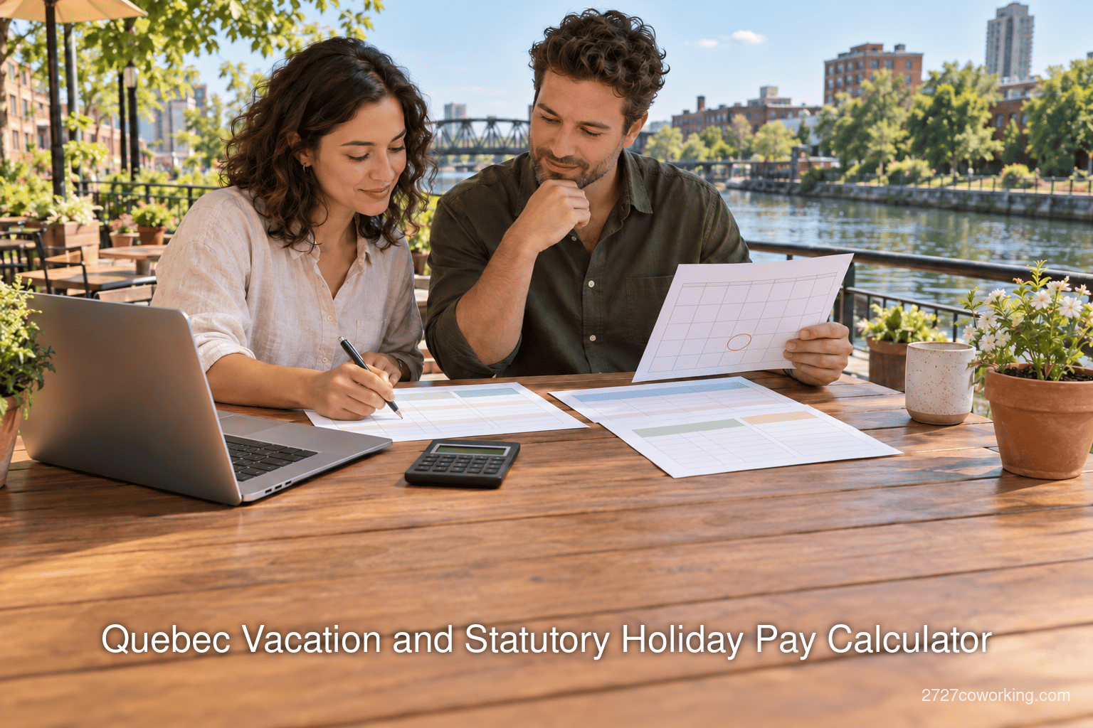Quebec Vacation and Statutory Holiday Pay Calculator