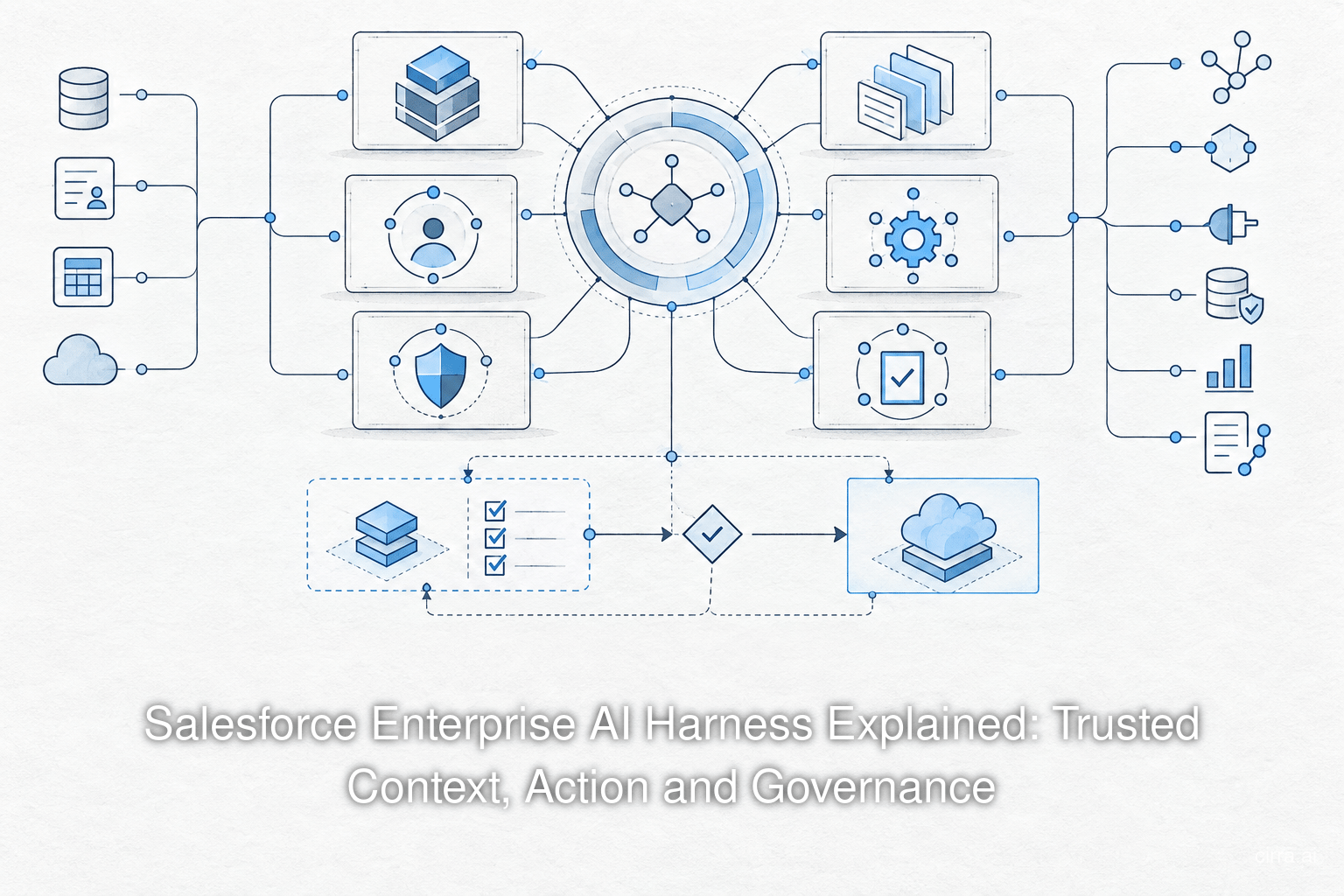 Salesforce Enterprise AI Harness Explained: Trusted Context, Action and Governance