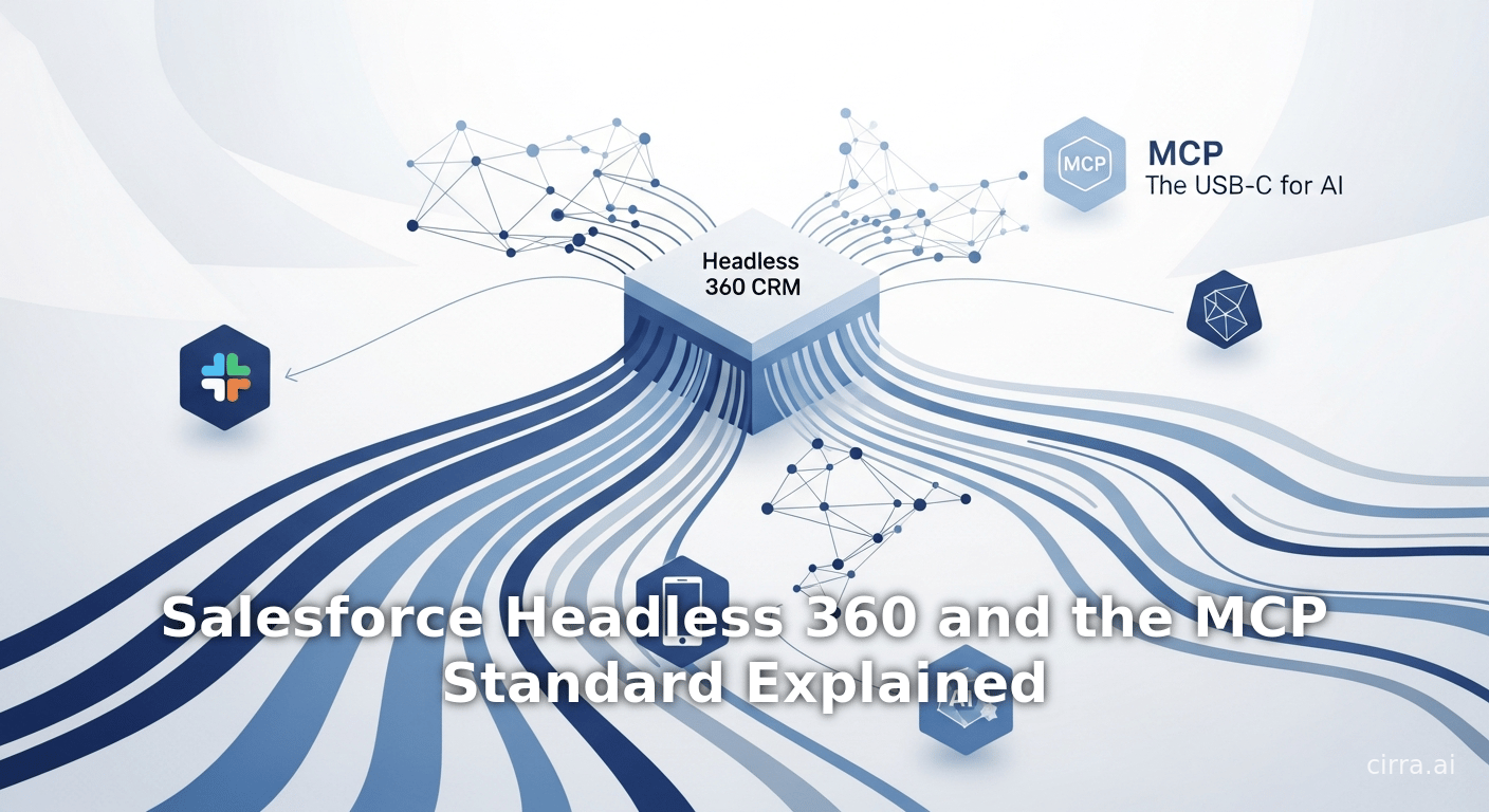 Salesforce Headless 360 and the MCP Standard Explained