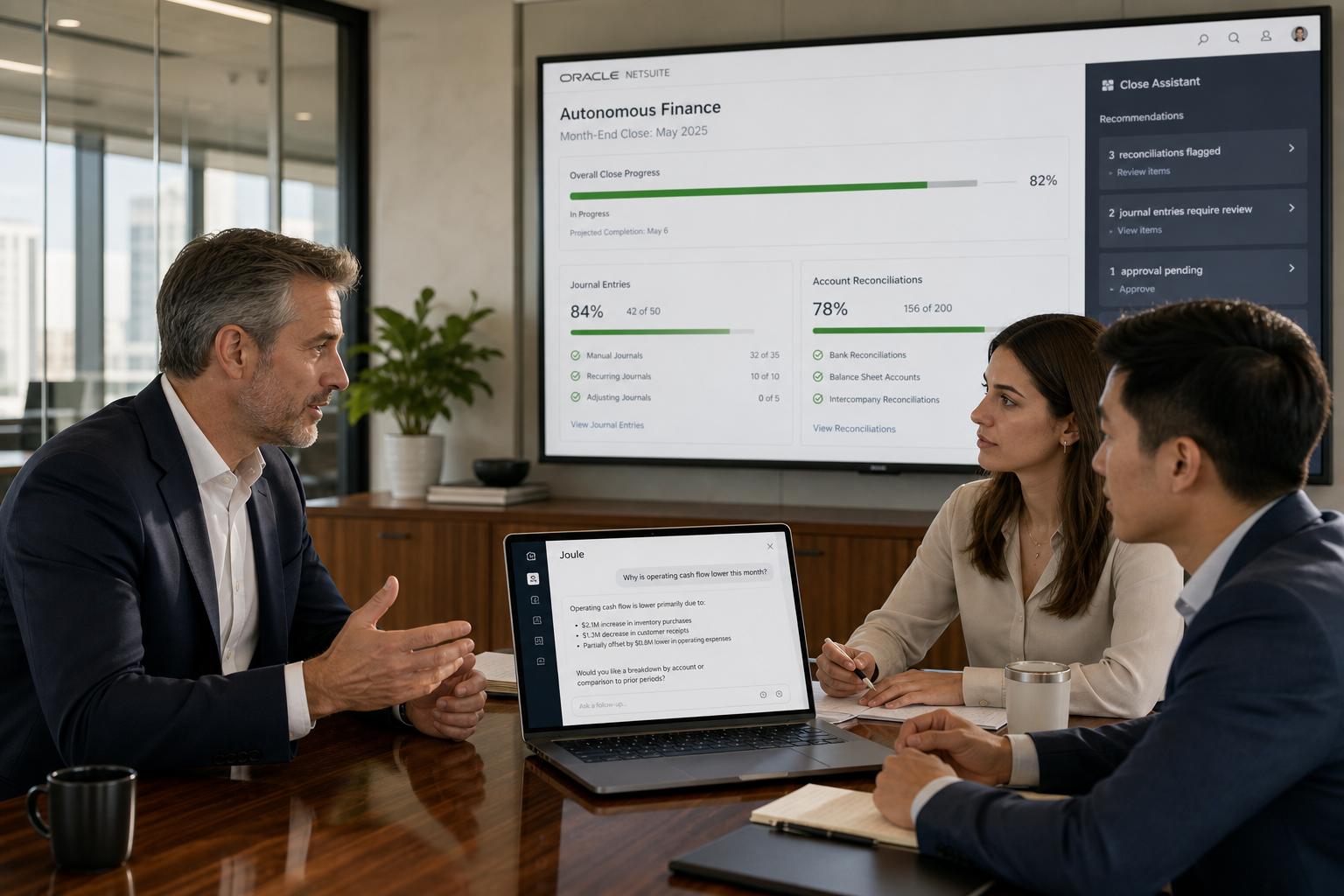 SAP Autonomous Enterprise vs NetSuite Next for CFOs