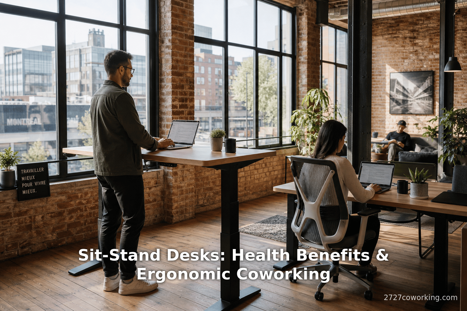 Sit-Stand Desks: Health Benefits & Ergonomic Coworking