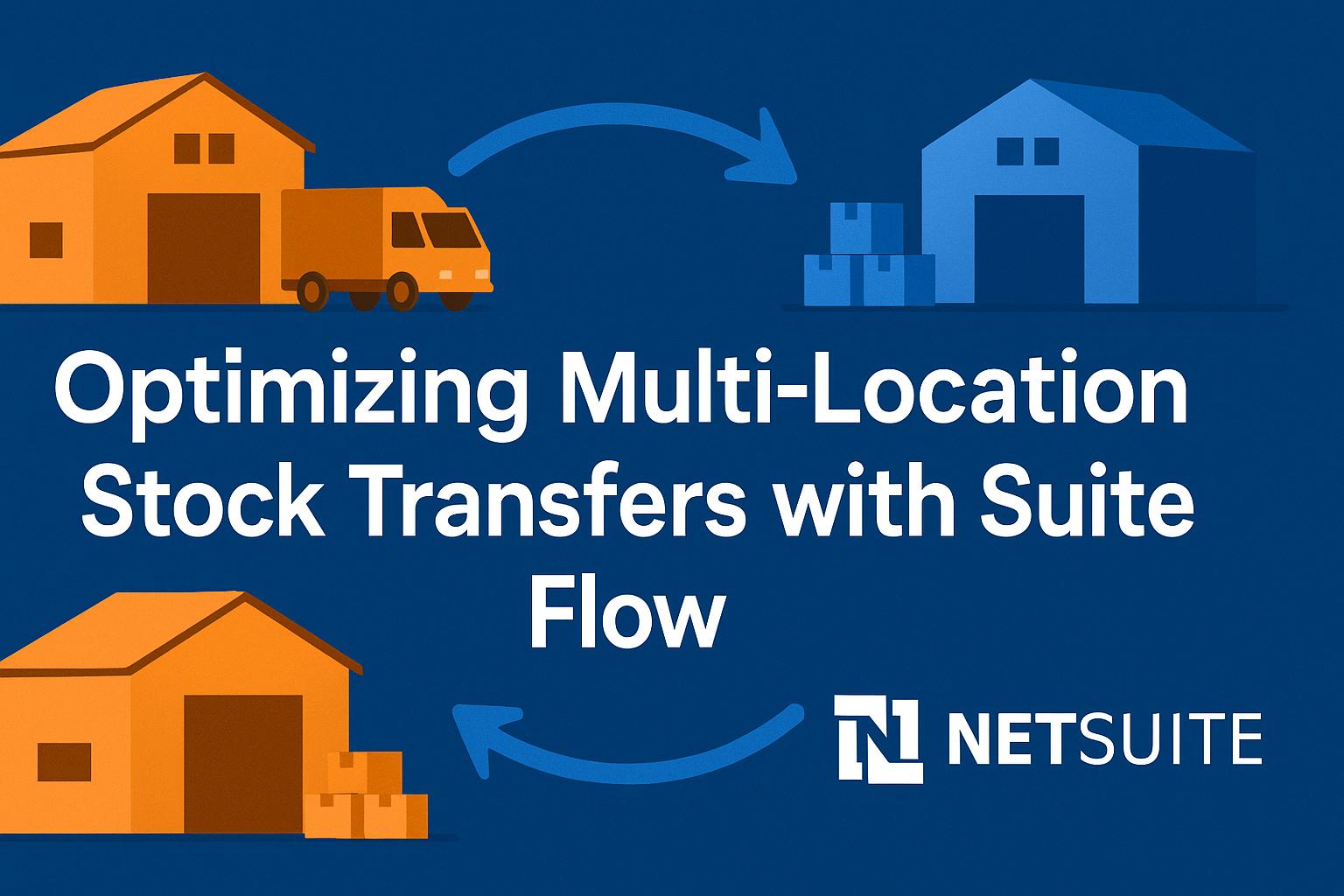 Automatiser les transferts de stock multi-sites avec SuiteFlow