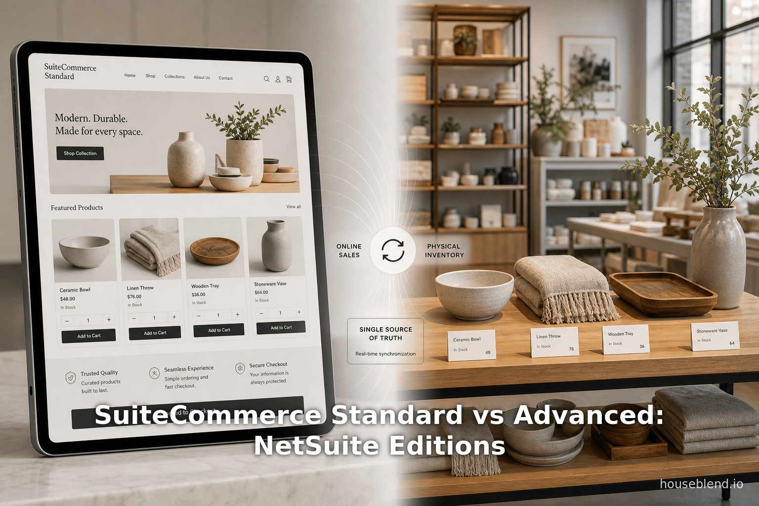 SuiteCommerce Standard vs Advanced: NetSuite Editions