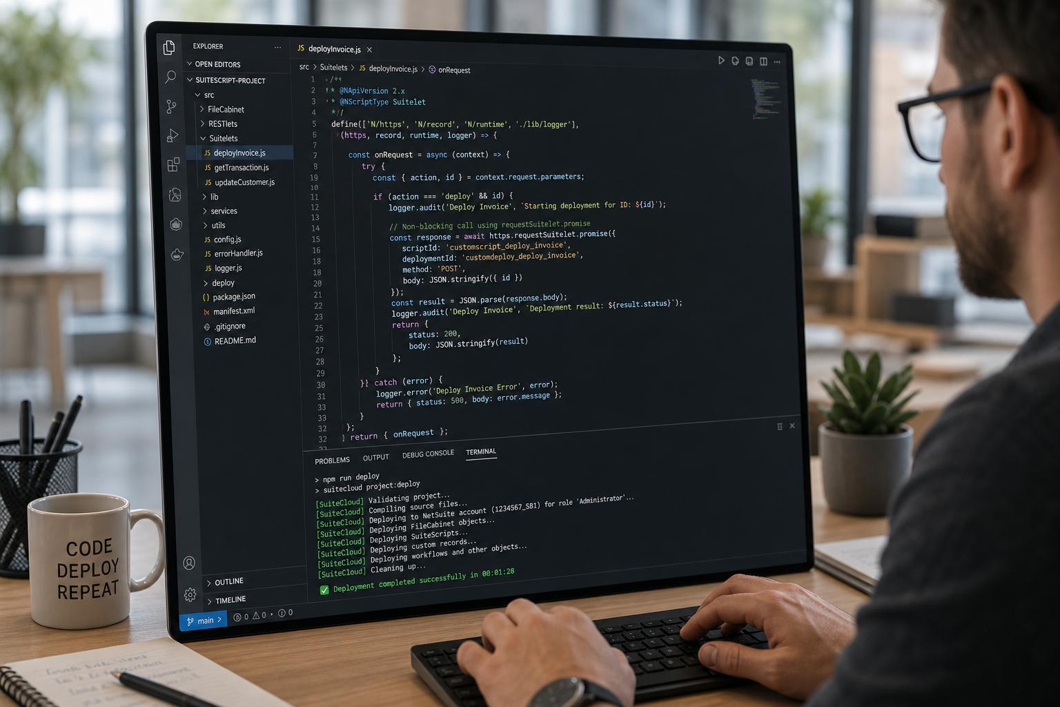 SuiteScript 2.x Async Patterns: requestSuitelet.promise