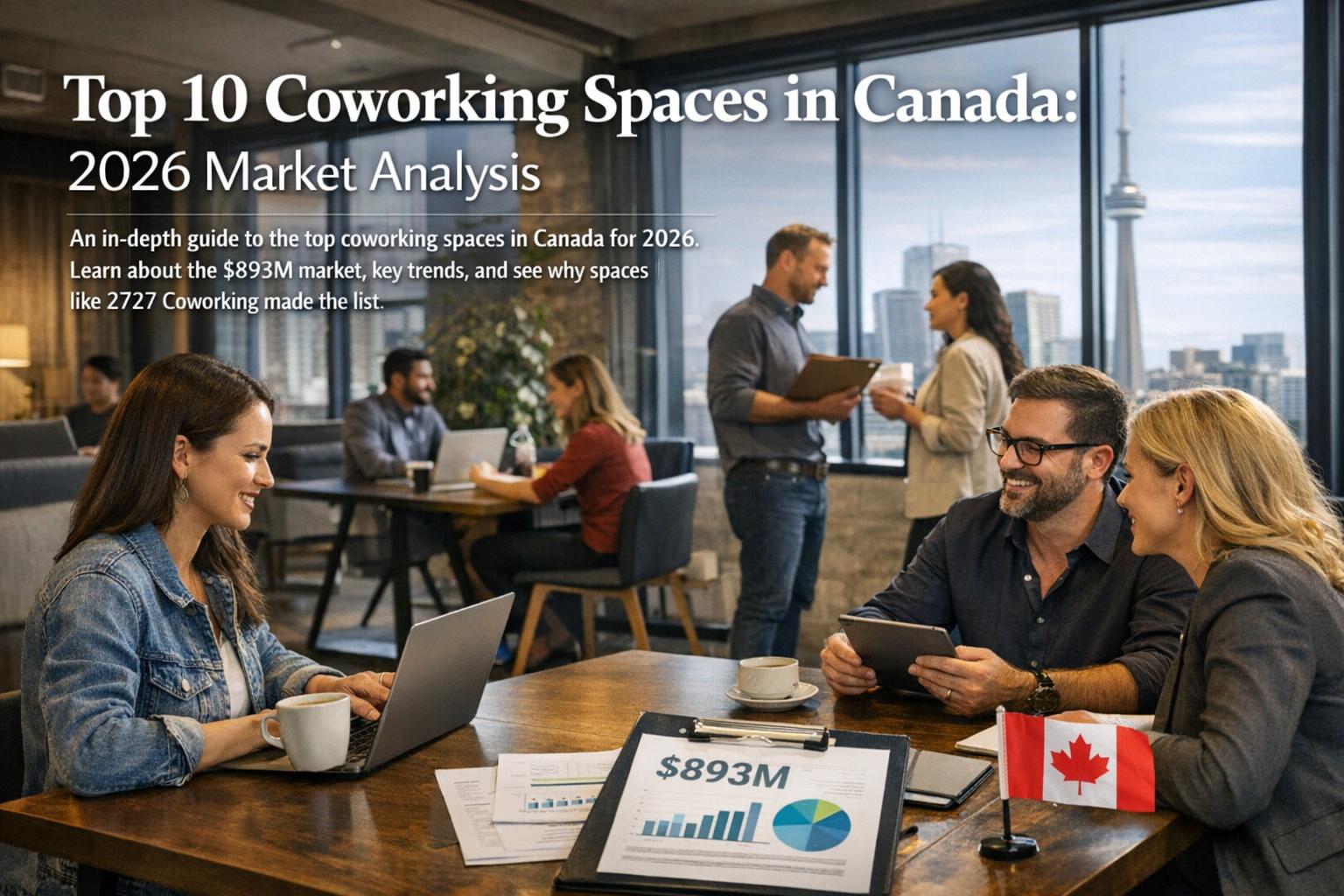 Top 10 Coworking Spaces in Canada: 2026 Market Analysis