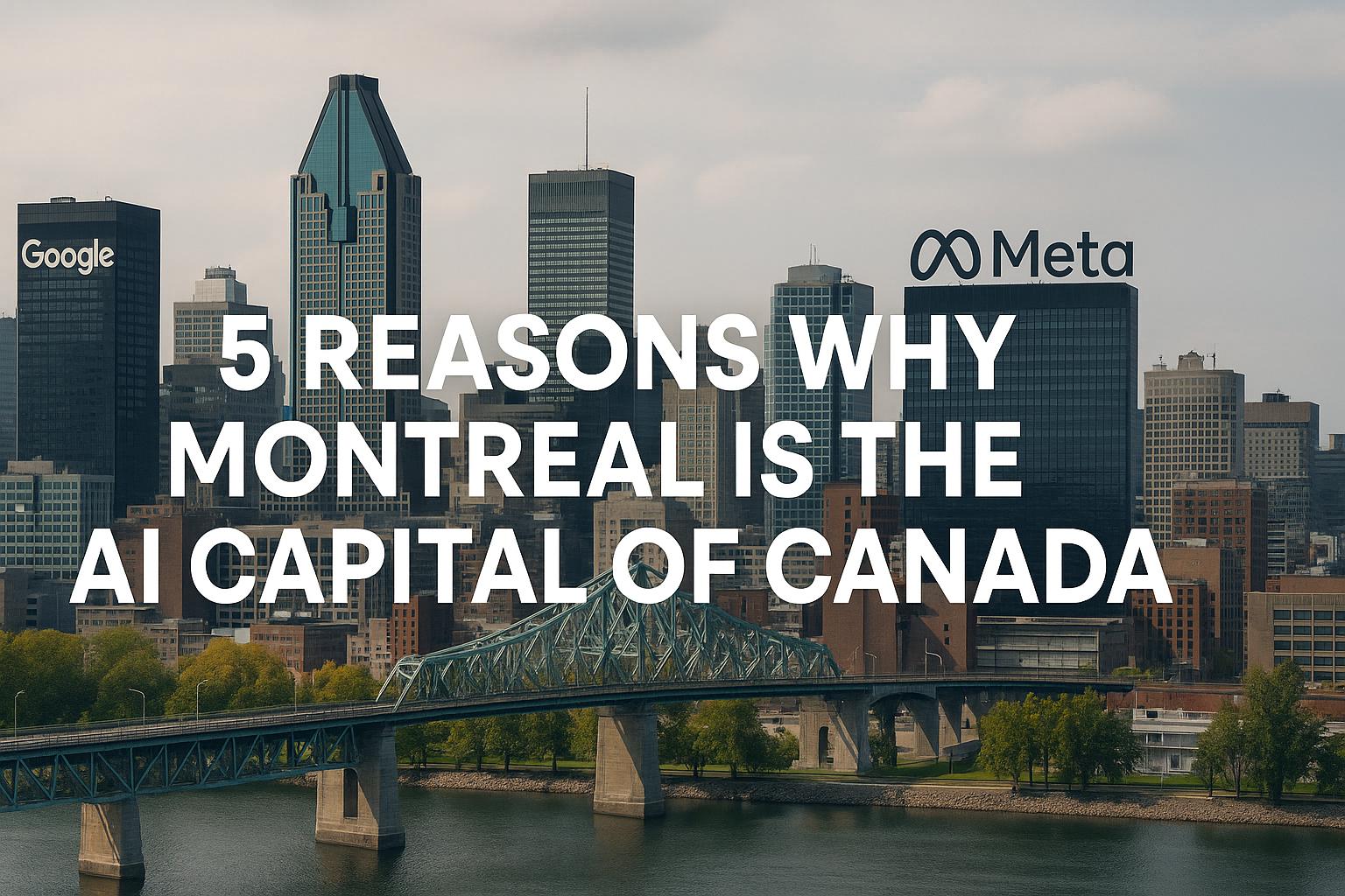 L'écosystème d'IA de Montréal : Un pôle canadien de l'apprentissage profond
