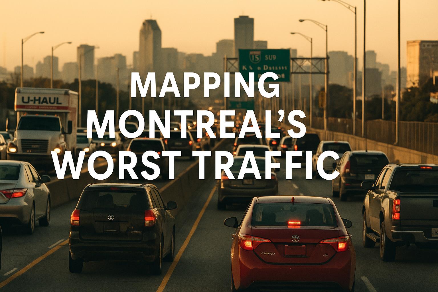 Analyse de la congestion routière et des points chauds à Montréal