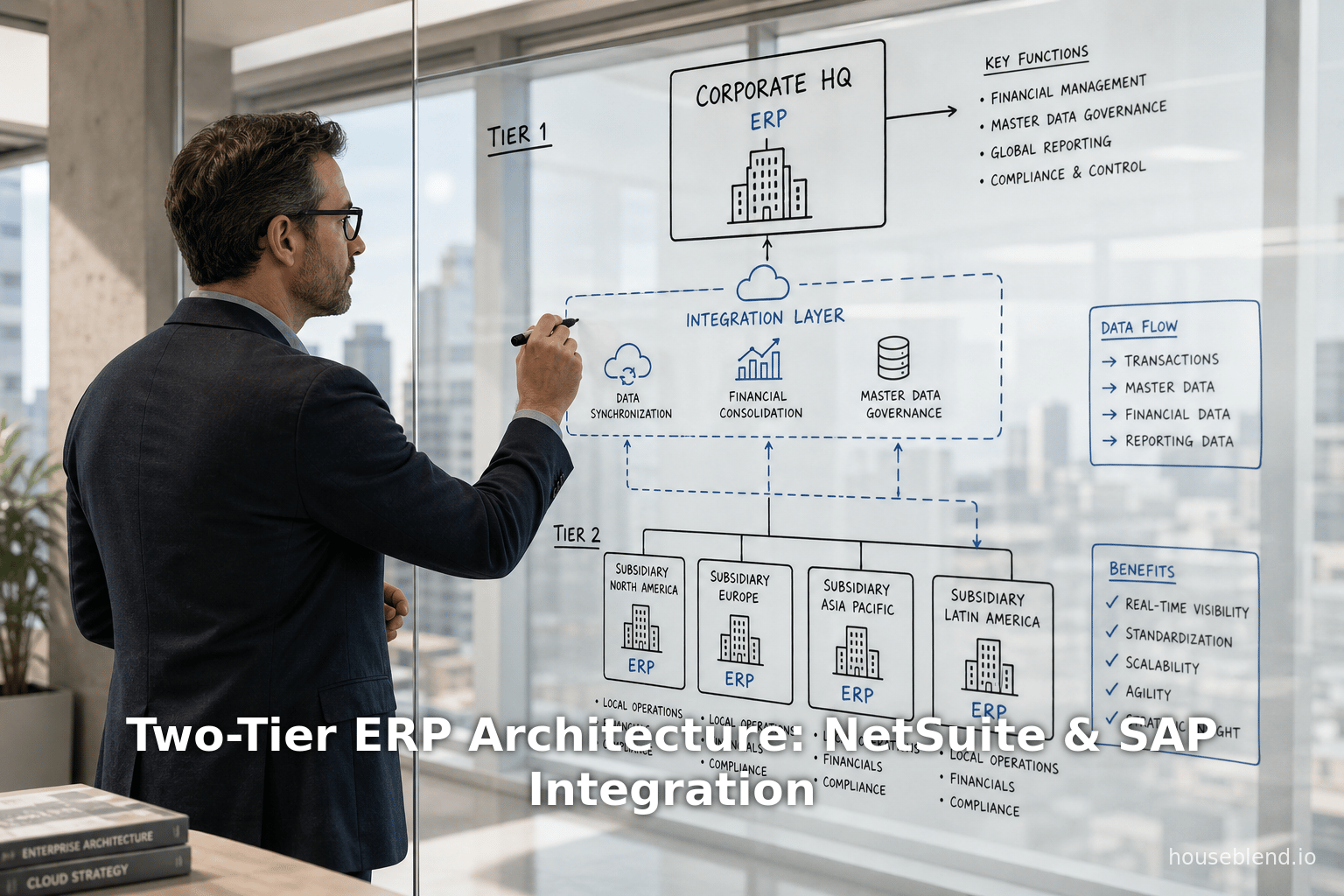 Two-Tier ERP Architecture: NetSuite & SAP Integration