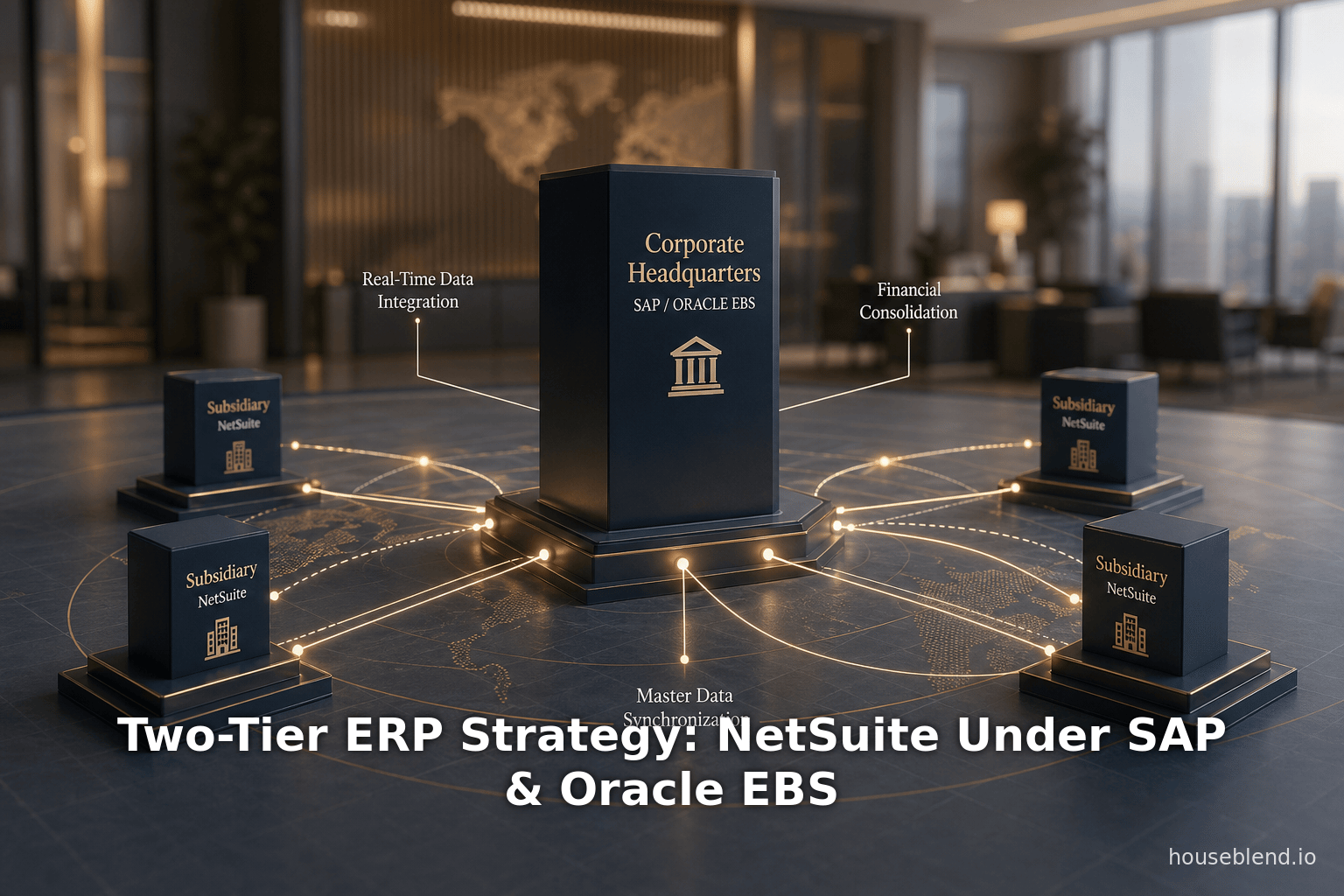Two-Tier ERP Strategy: NetSuite Under SAP & Oracle EBS