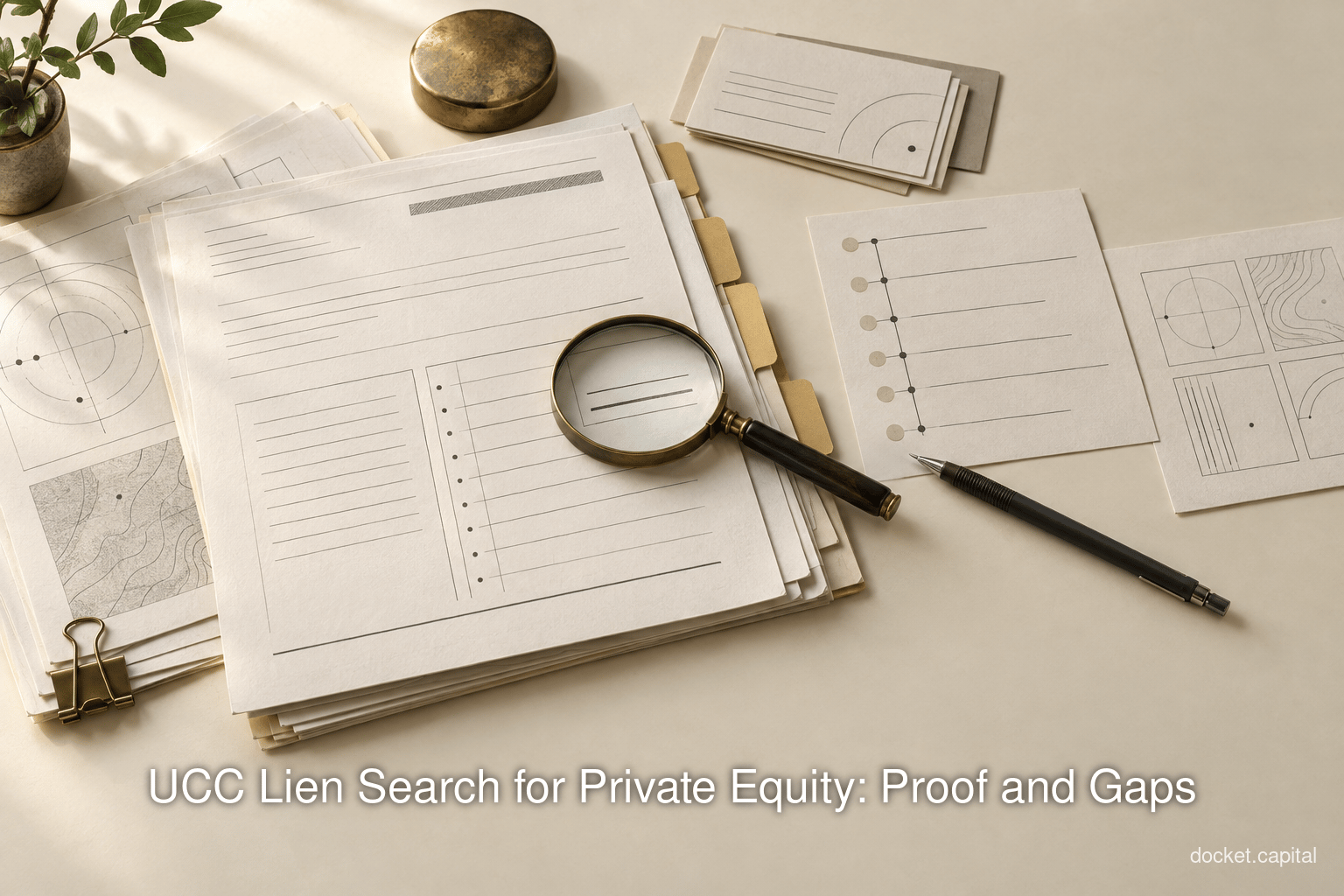 UCC Lien Search for Private Equity: Proof and Gaps