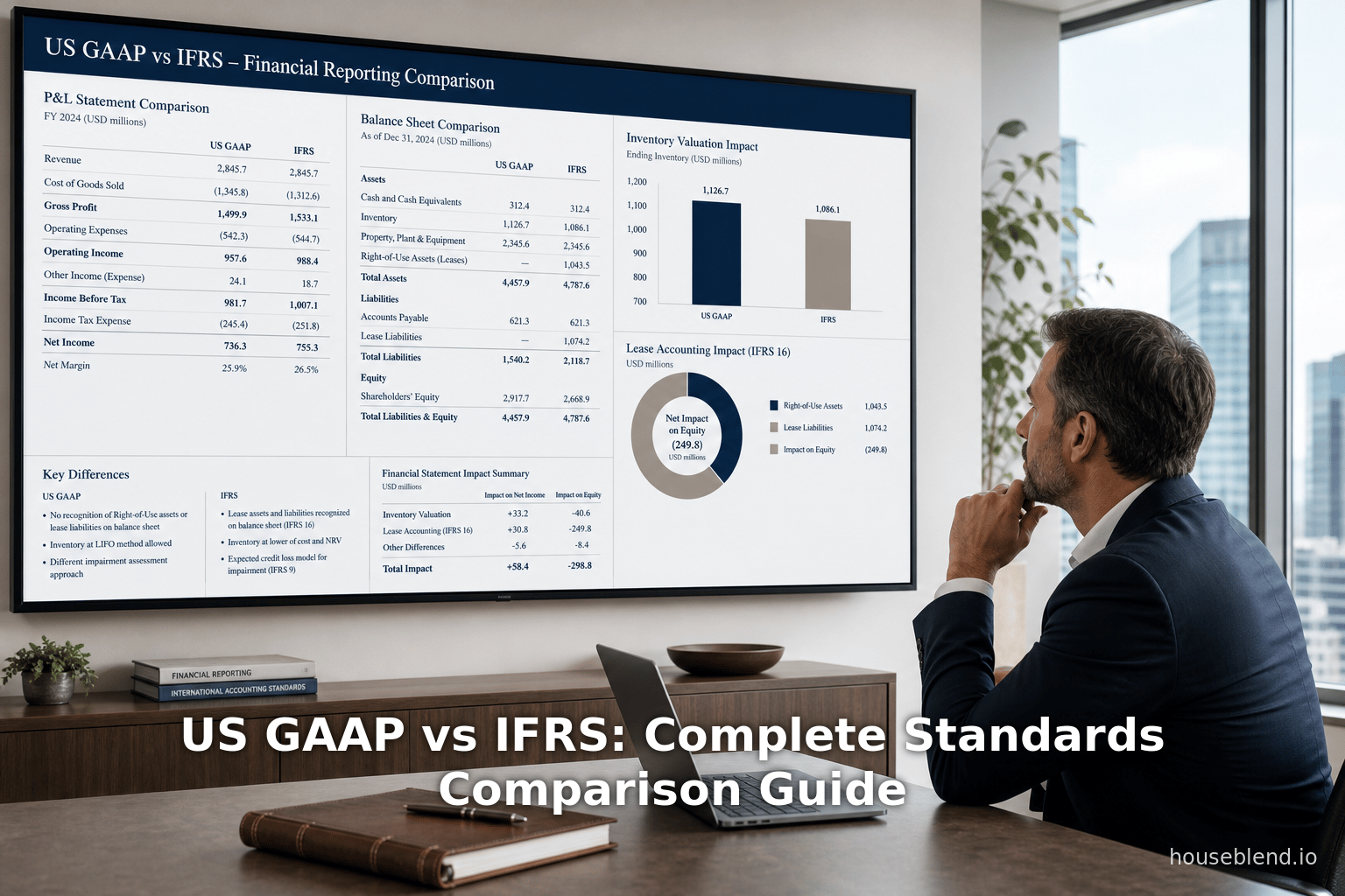 US GAAP vs IFRS: Complete Standards Comparison Guide