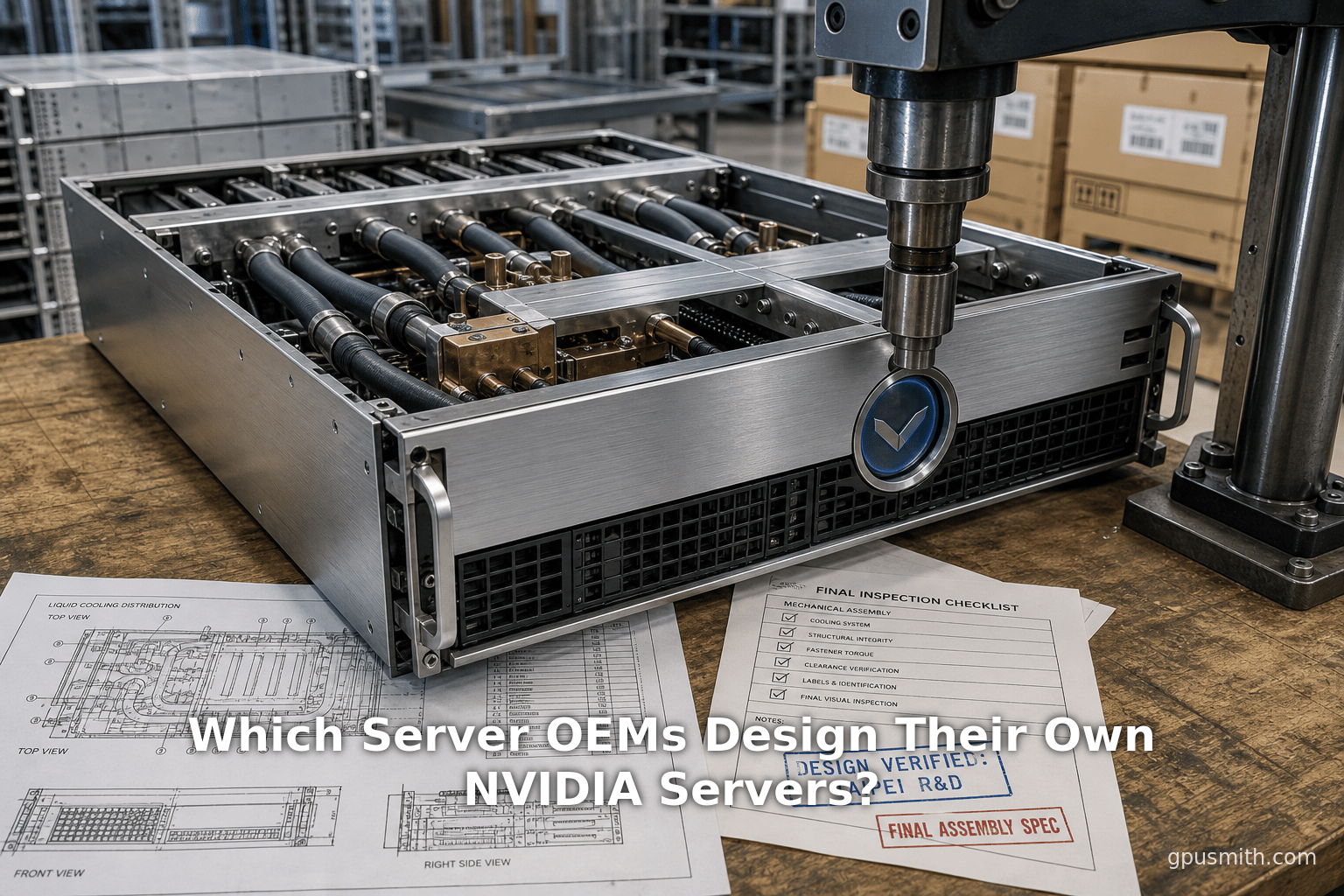 Which Server OEMs Design Their Own NVIDIA Servers?