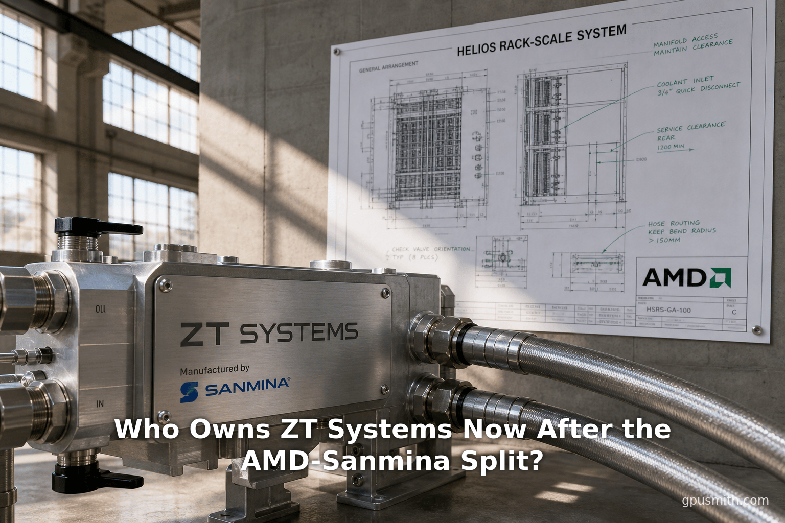 Who Owns ZT Systems Now After the AMD-Sanmina Split?