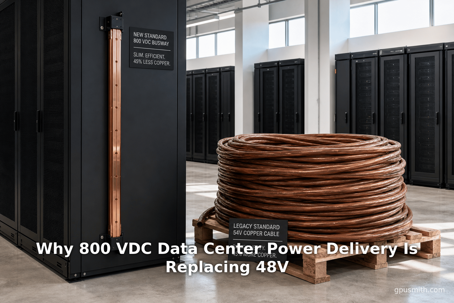 Why 800 VDC Data Center Power Delivery Is Replacing 48V