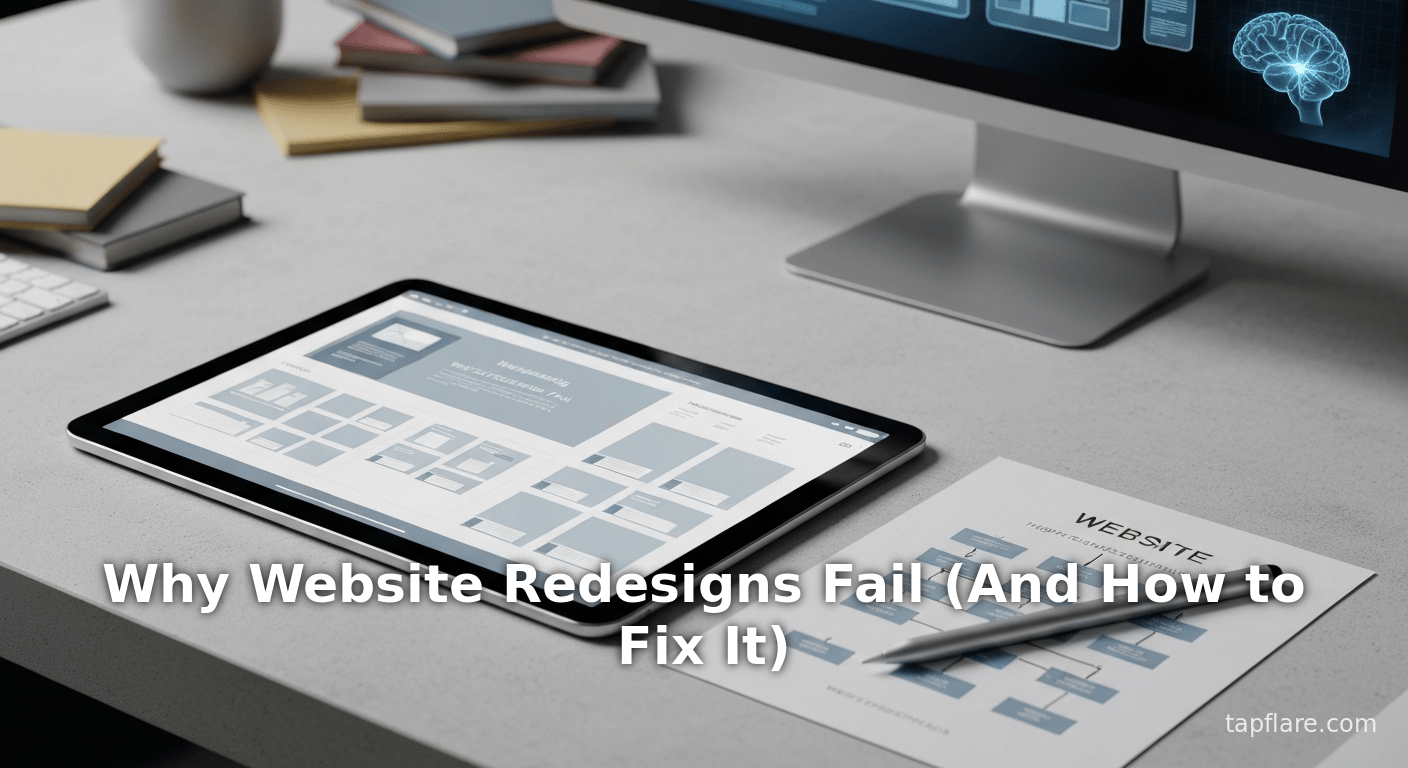 Why Website Redesigns Fail (And How to Fix It)