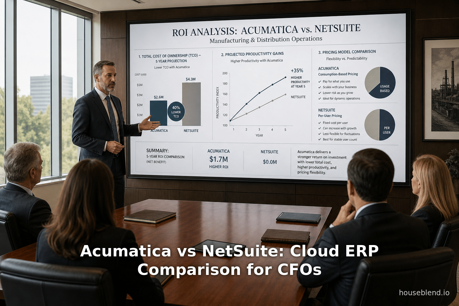Acumatica vs NetSuite: Cloud ERP Comparison for CFOs