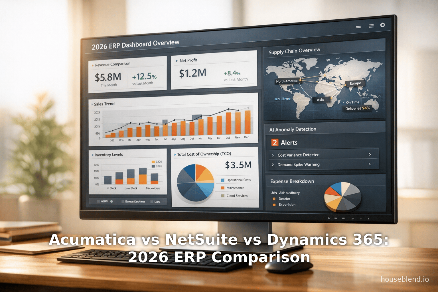 Acumatica vs NetSuite vs Dynamics 365: 2026 ERP Comparison