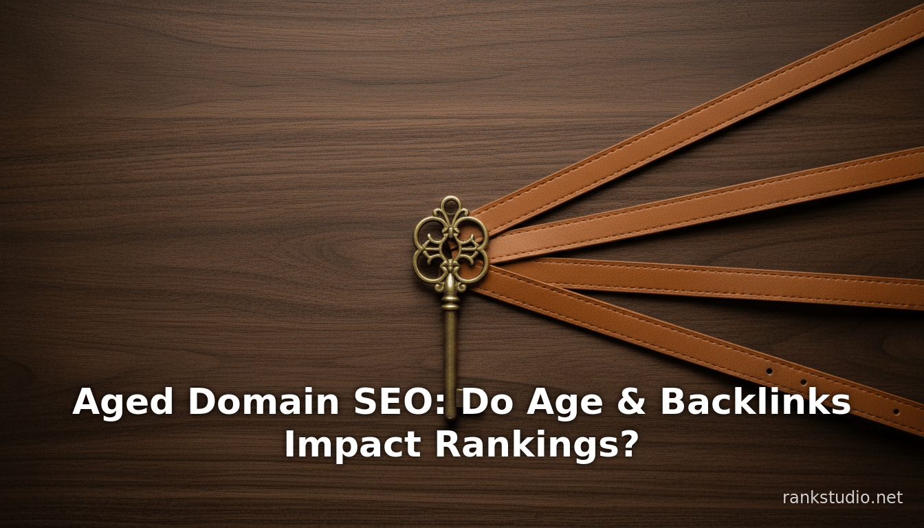 Aged Domain SEO: Do Age & Backlinks Impact Rankings?