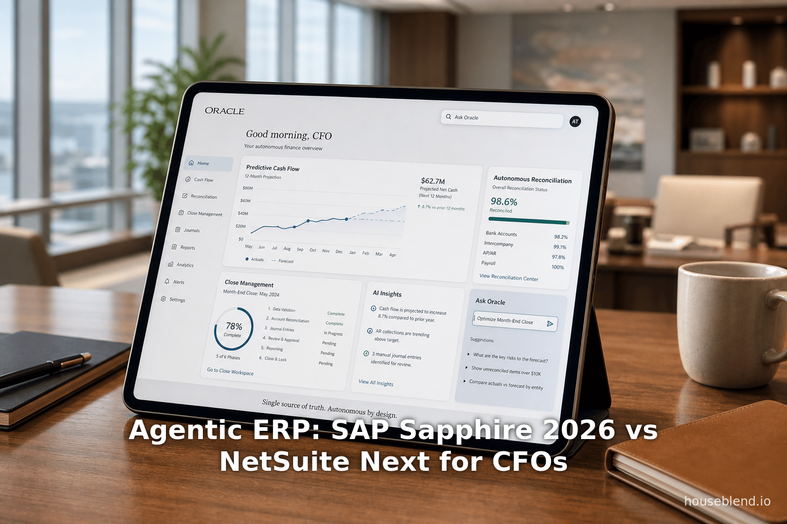 Agentic ERP: SAP Sapphire 2026 vs NetSuite Next for CFOs