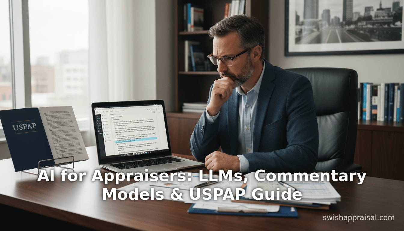 AI for Appraisers: LLMs, Commentary Models & USPAP Guide