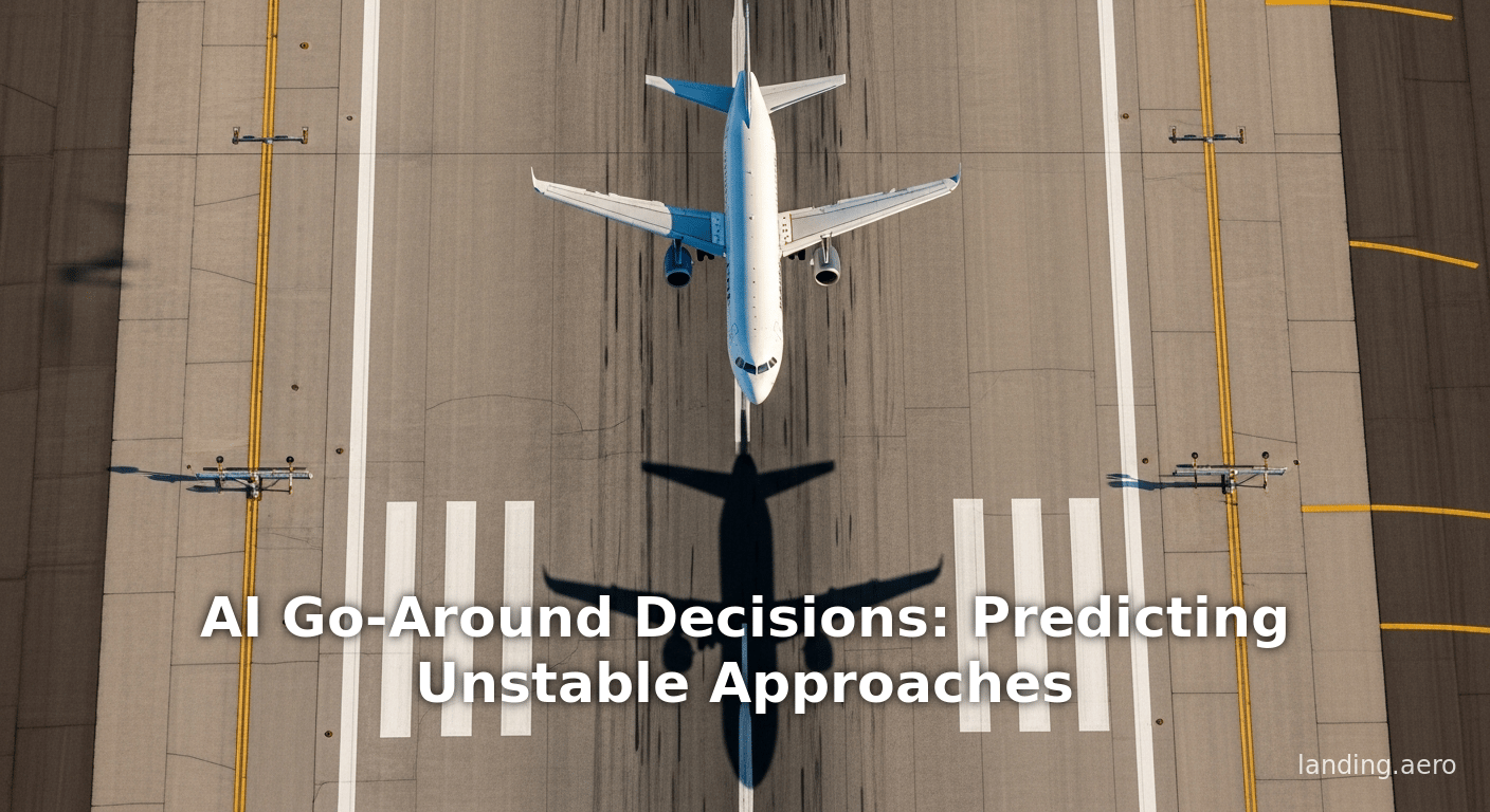 AI Go-Around Decisions: Predicting Unstable Approaches