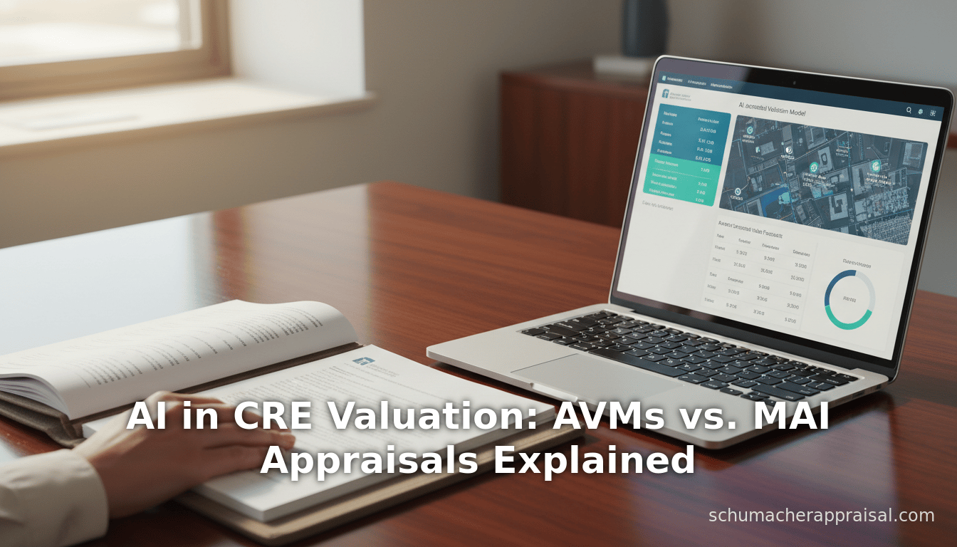 AI in CRE Valuation: AVMs vs. MAI Appraisals Explained