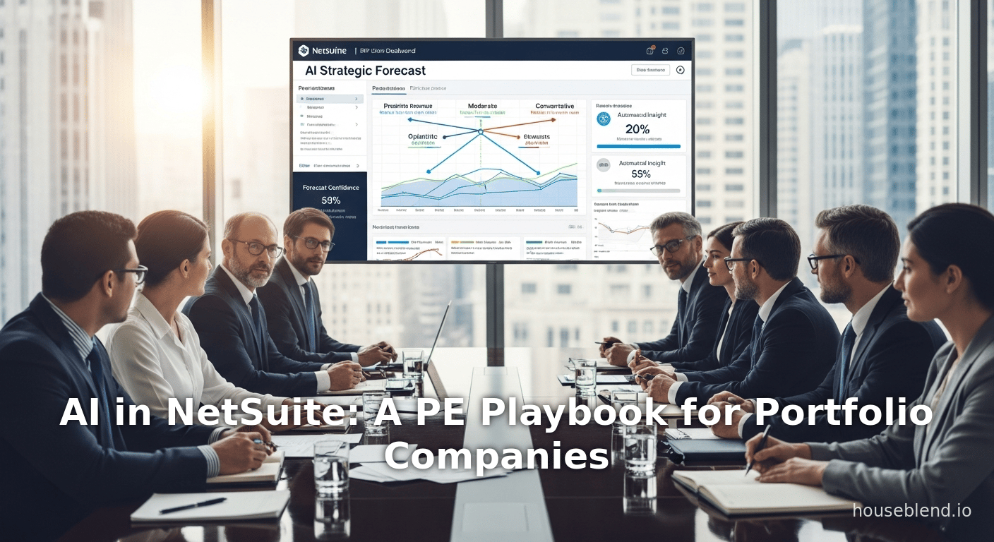 AI in NetSuite: A PE Playbook for Portfolio Companies