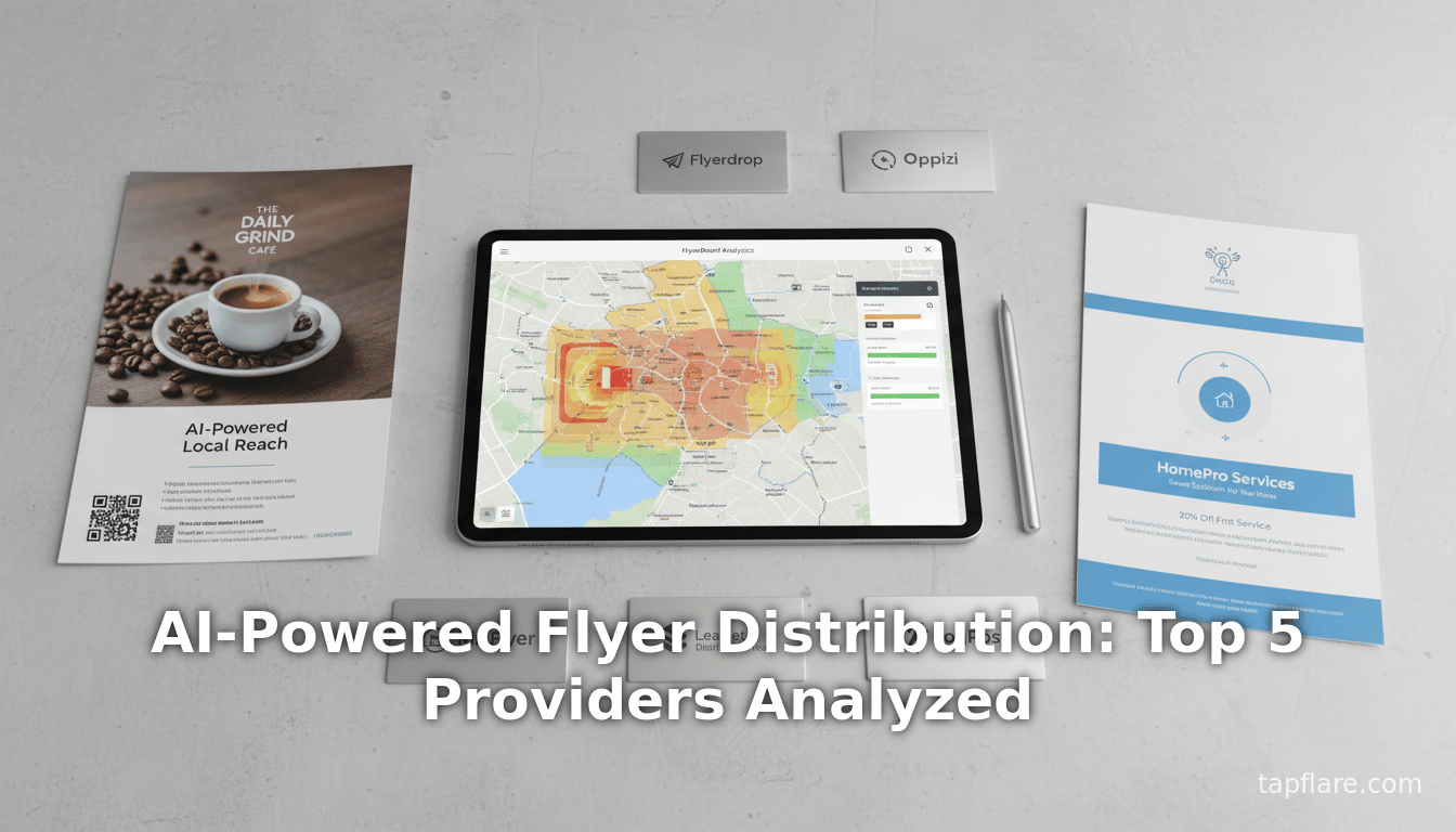 AI-Powered Flyer Distribution: Top 5 Providers Analyzed
