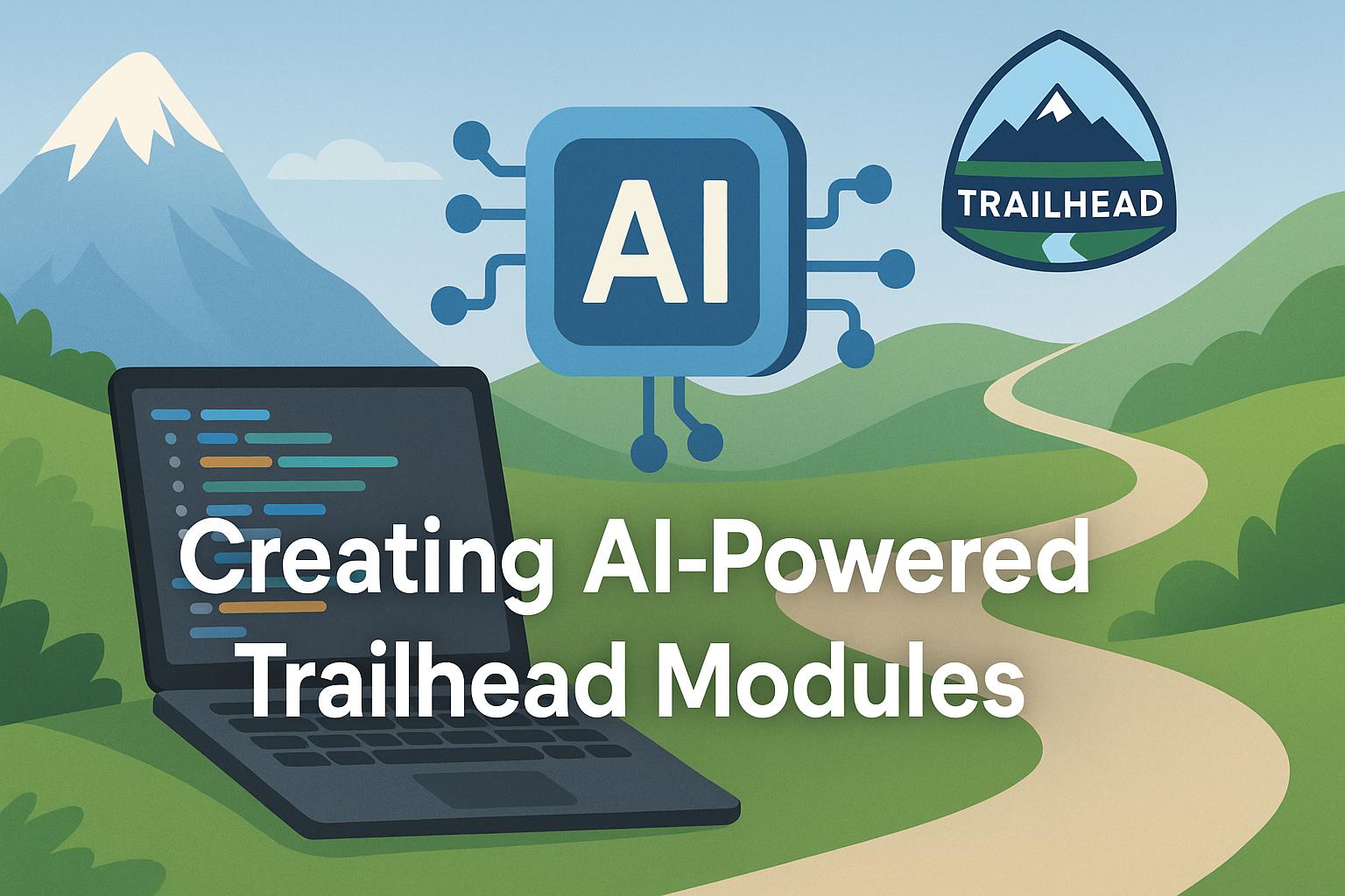 Applying Generative AI to Trailhead Module Development