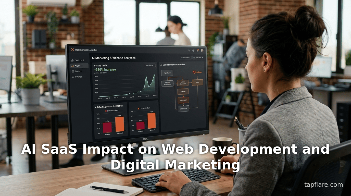 AI SaaS Impact on Web Development and Digital Marketing