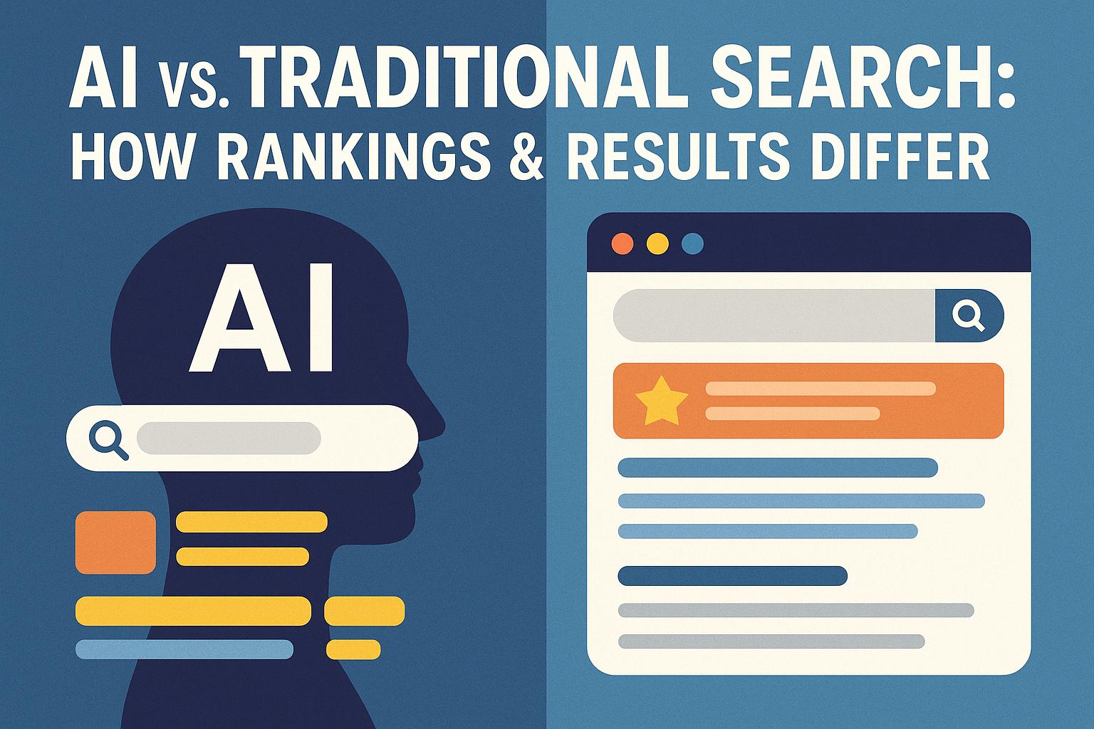 AI vs. Traditional Search: How Rankings & Results Differ