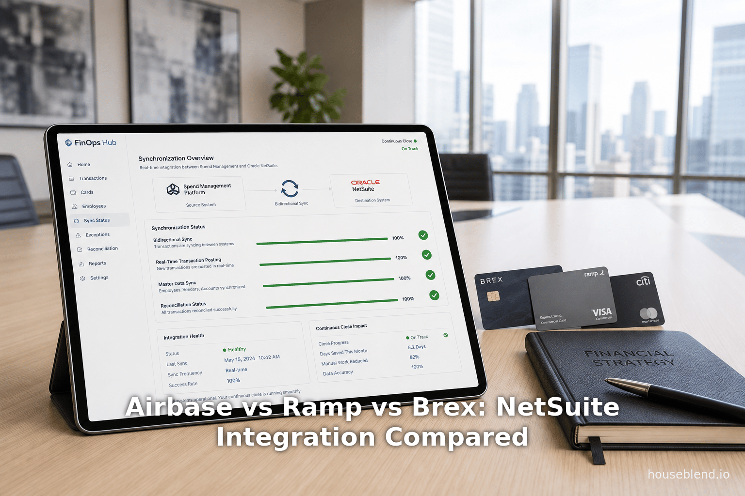 Airbase, Ramp et Brex : Comparaison des intégrations NetSuite