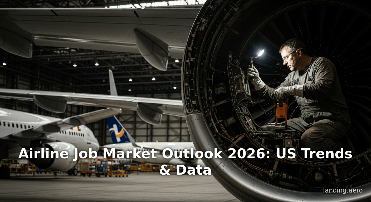 Airline Job Market Outlook 2026: US Trends & Data