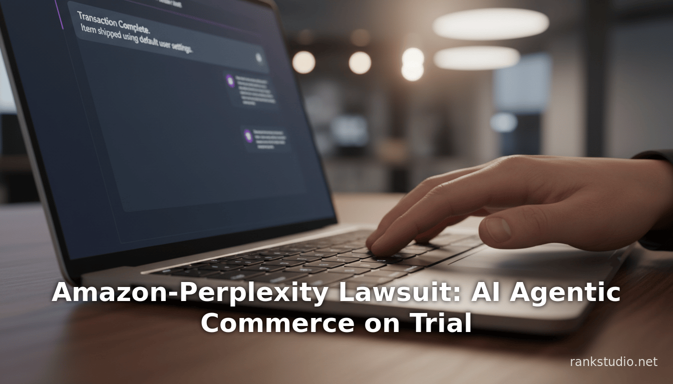 Amazon-Perplexity Lawsuit: AI Agentic Commerce on Trial