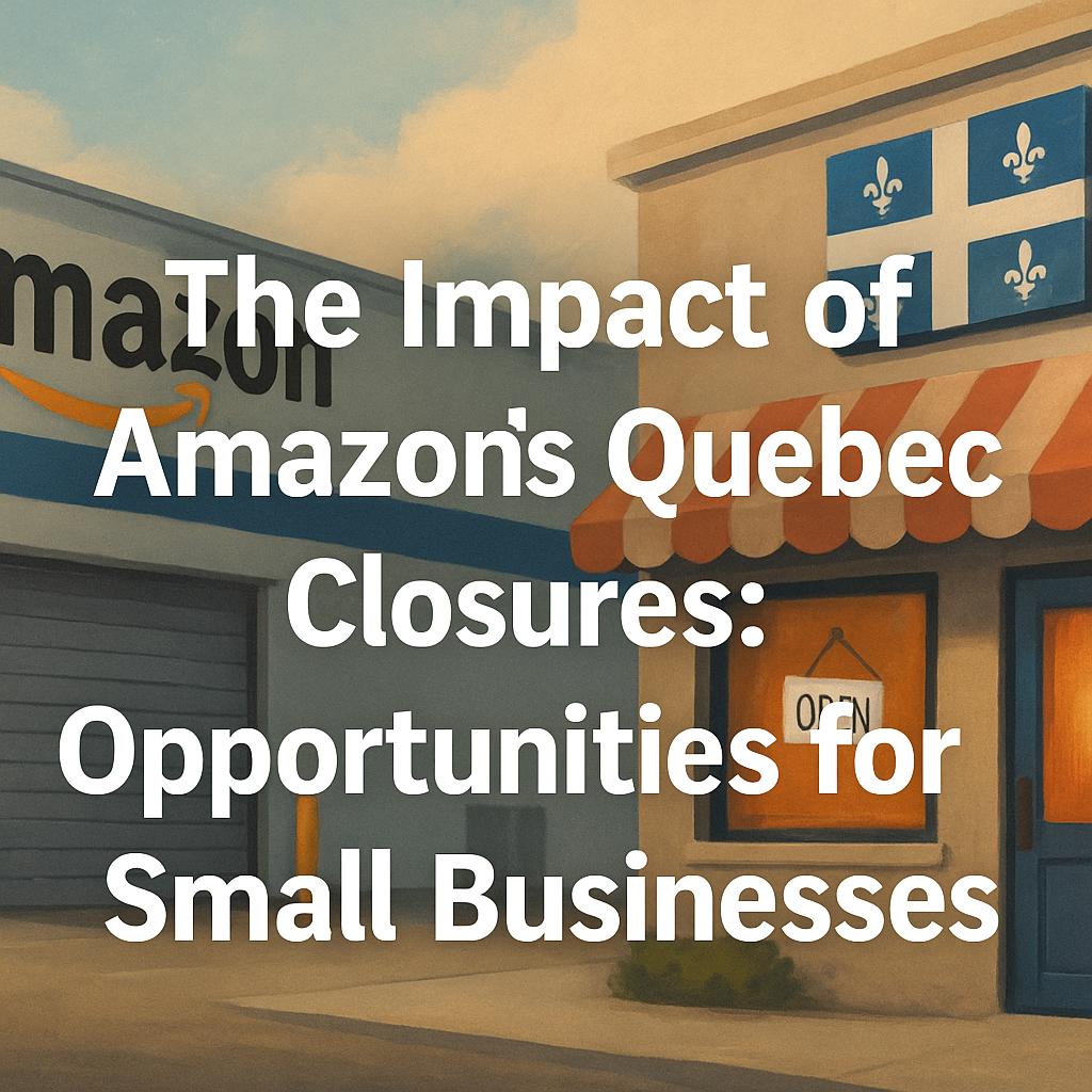 Le départ d'Amazon du Québec : Impact économique et opportunités pour les PME