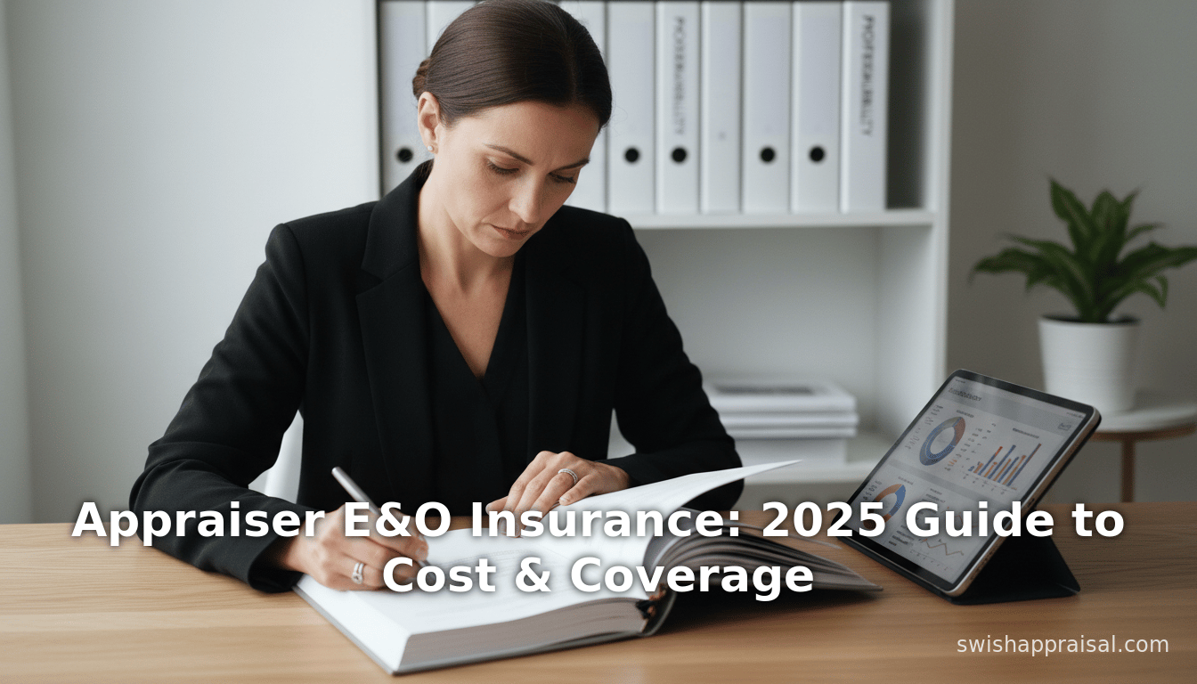 Appraiser E&O Insurance: 2025 Guide to Cost & Coverage