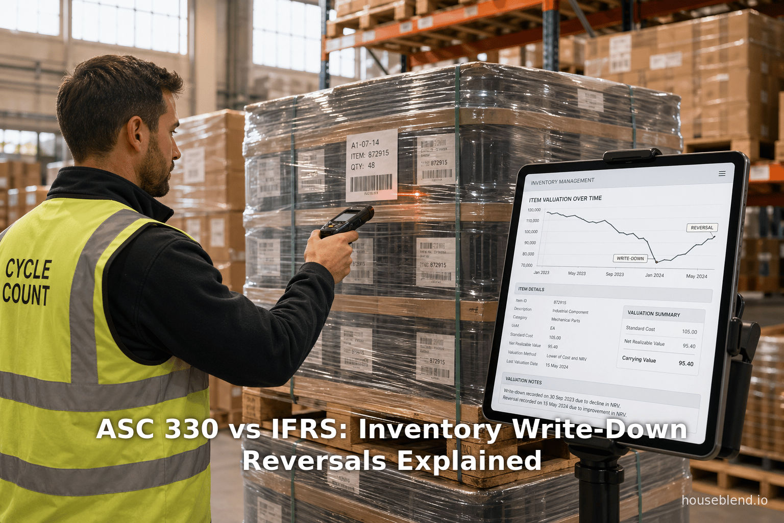 ASC 330 vs IFRS : Les reprises de dépréciation de stocks expliquées