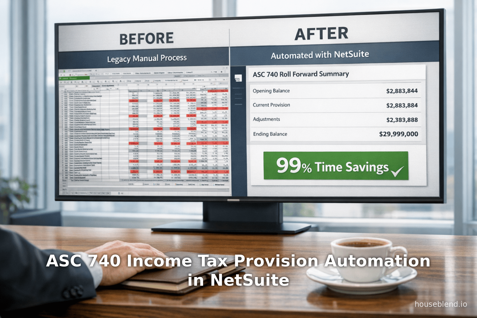 ASC 740 Income Tax Provision Automation in NetSuite