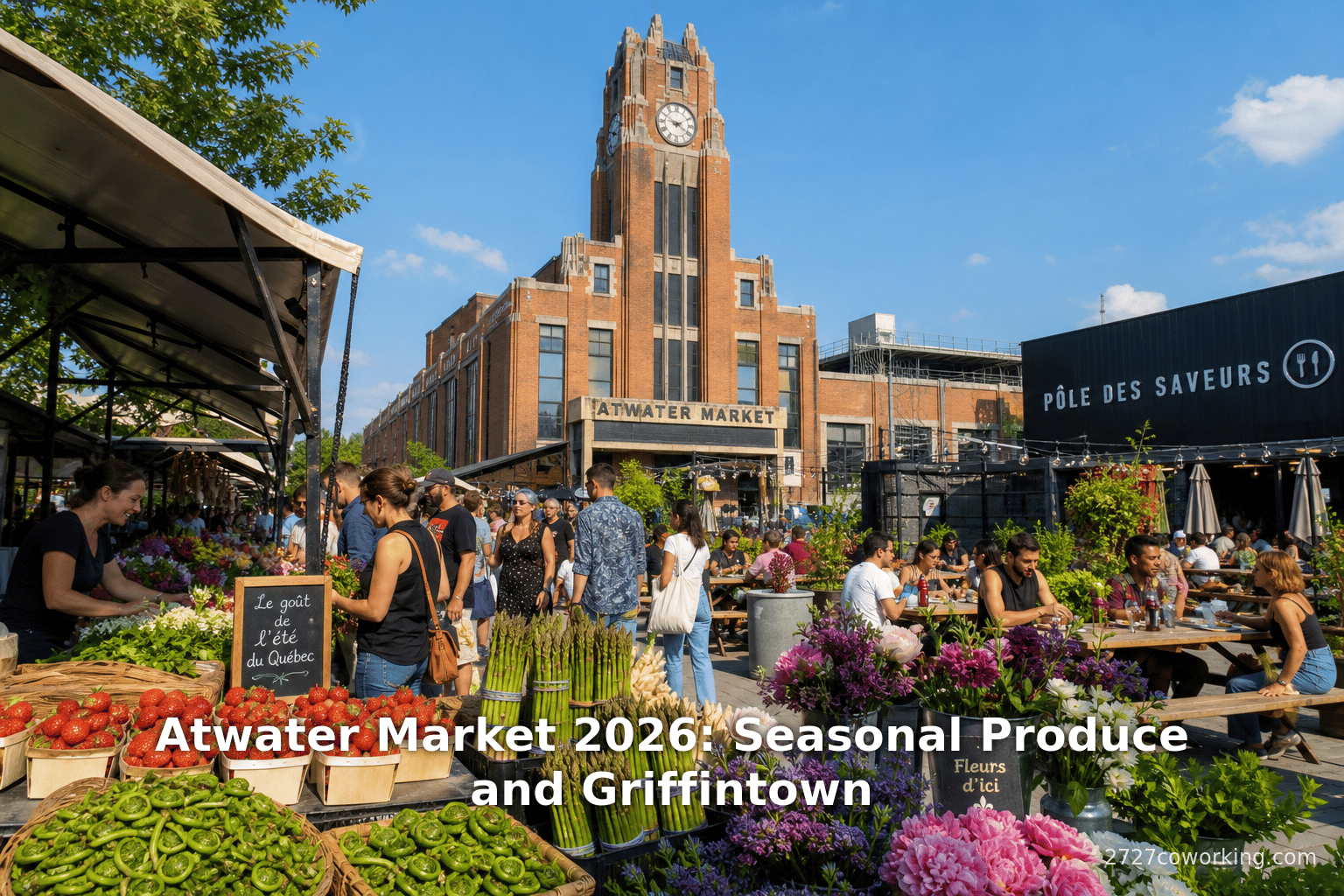 Atwater Market 2026: Seasonal Produce and Griffintown