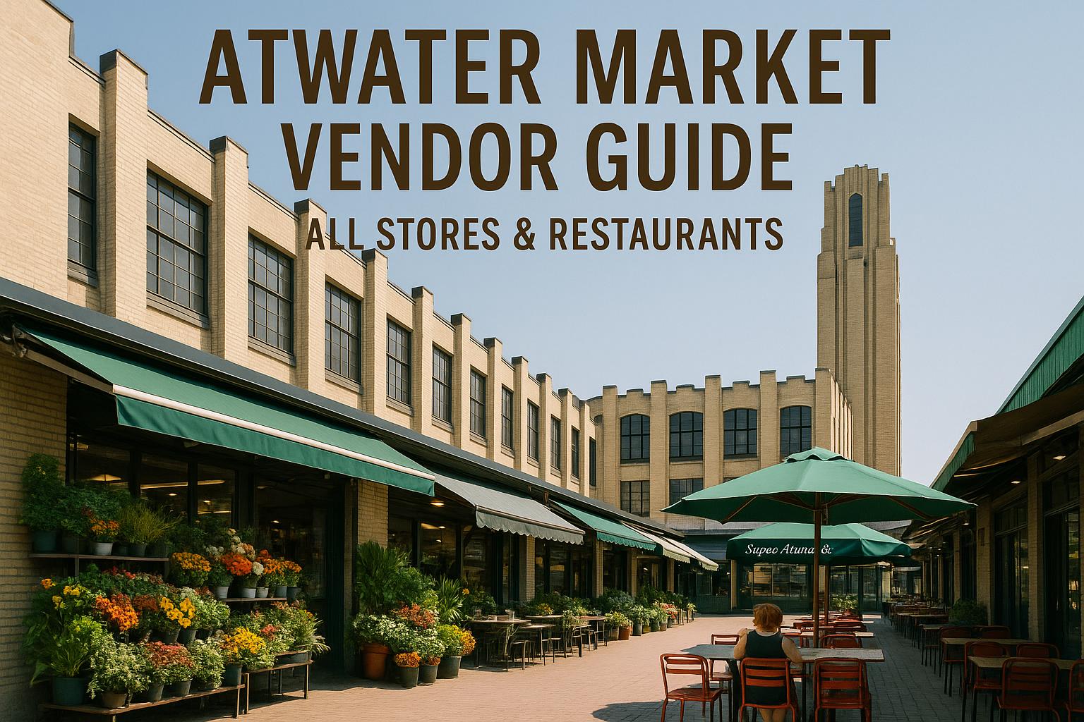 Atwater Market Vendor Guide: All Stores & Restaurants