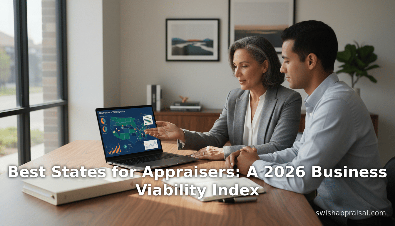 Best States for Appraisers: A 2026 Business Viability Index