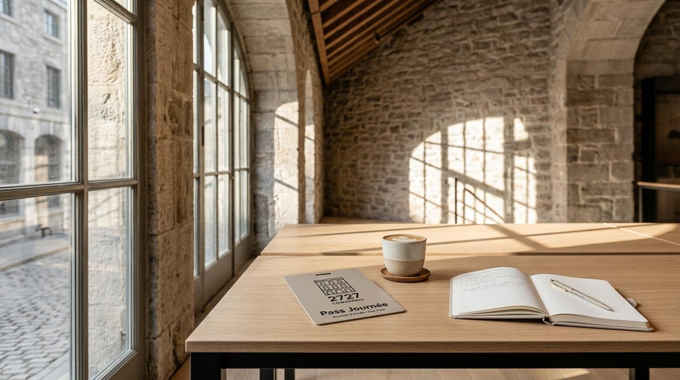 Bureau à la Journée à Montréal : Marché et Coworking