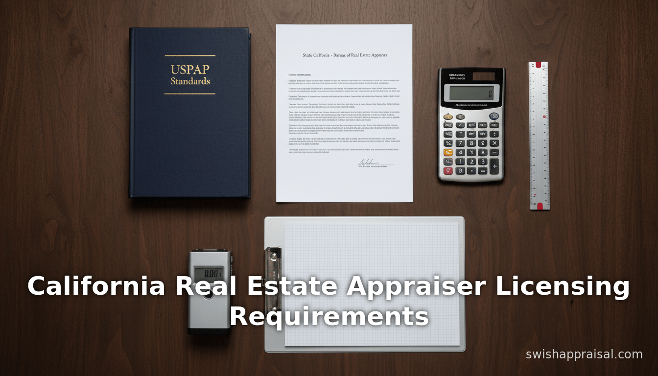California Real Estate Appraiser Licensing Requirements