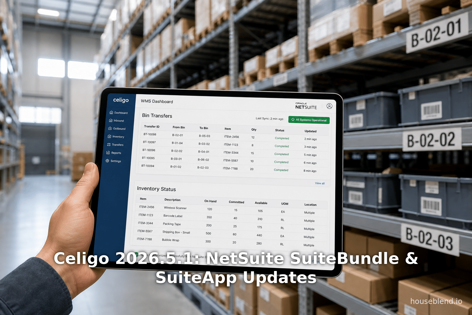 Celigo 2026.5.1 : Mises à jour de NetSuite SuiteBundle et SuiteApp
