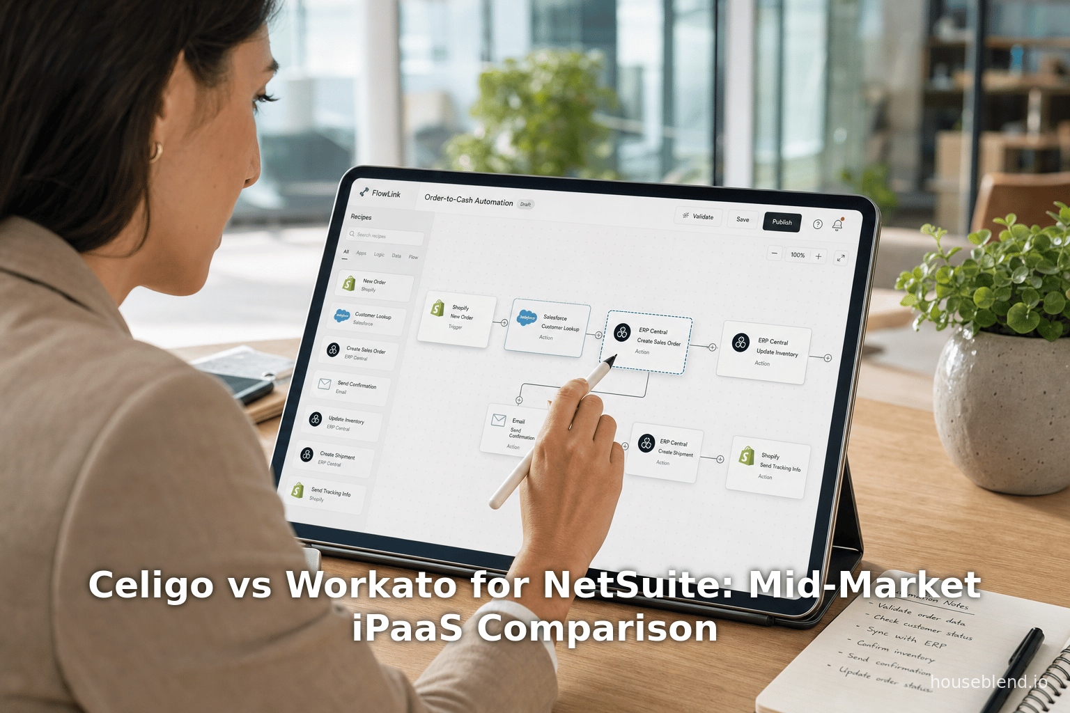 Celigo vs Workato for NetSuite: Mid-Market iPaaS Comparison